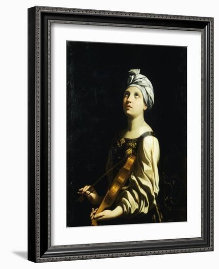 St Cecilia, 1606-1607-Guido Reni-Framed Giclee Print