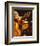 St. Cecilia and the Angel-Carlo Saraceni-Framed Art Print