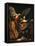 St Cecilia and the Angel-Carlo Saraceni-Framed Premier Image Canvas