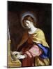 St. Cecilia, C.1649-Guercino (Giovanni Francesco Barbieri)-Mounted Giclee Print