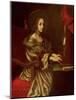 St. Cecilia (Patron of Musicians)-Carlo Dolci-Mounted Giclee Print