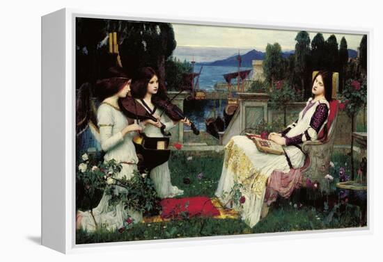 St. Cecilia-John William Waterhouse-Framed Premier Image Canvas