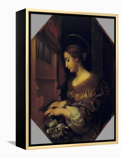 St. Cecilia-Carlo Dolci-Framed Premier Image Canvas