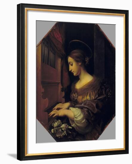 St. Cecilia-Carlo Dolci-Framed Giclee Print