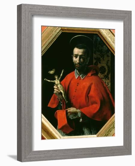 St. Charles Borromeo, Archbishop of Milan-Carlo Dolci-Framed Giclee Print