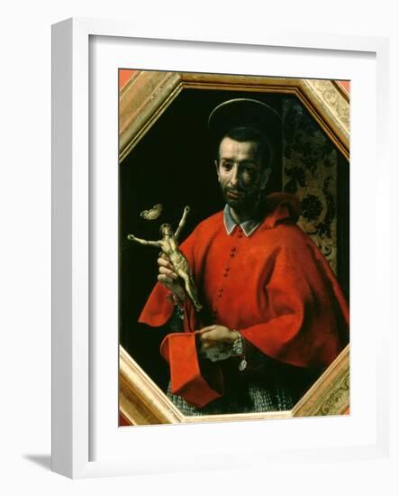 St. Charles Borromeo, Archbishop of Milan-Carlo Dolci-Framed Giclee Print