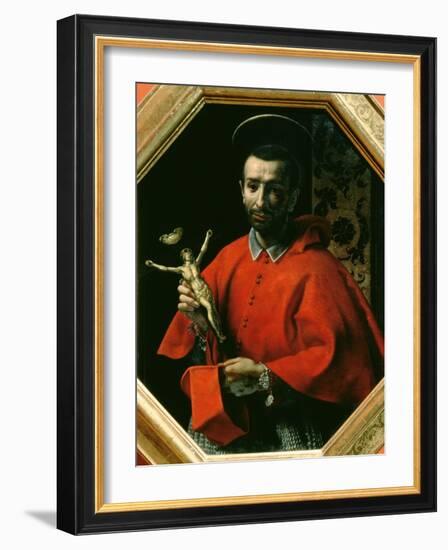 St. Charles Borromeo, Archbishop of Milan-Carlo Dolci-Framed Giclee Print