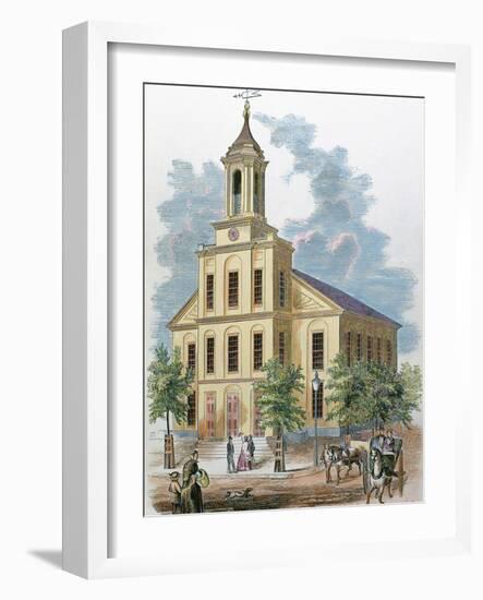 St. Charles' Church. Boston, Massachusetts, Usa-Prisma Archivo-Framed Photographic Print