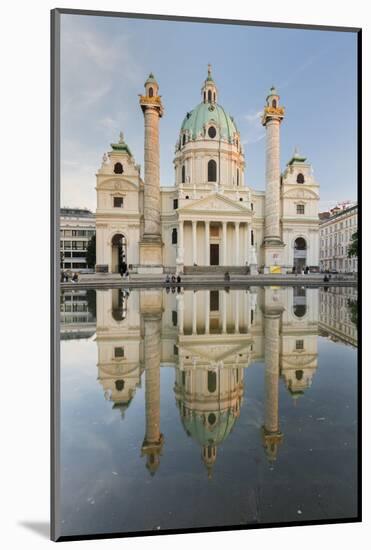 St. Charles's Church, Charles' Square, Vienna, Austria-Rainer Mirau-Mounted Photographic Print