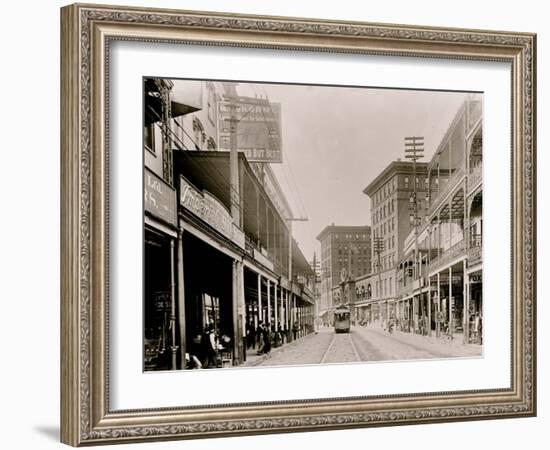 St. Charles St. I.E. Saint Charles Avenue, New Orleans, Louisiana-null-Framed Photo