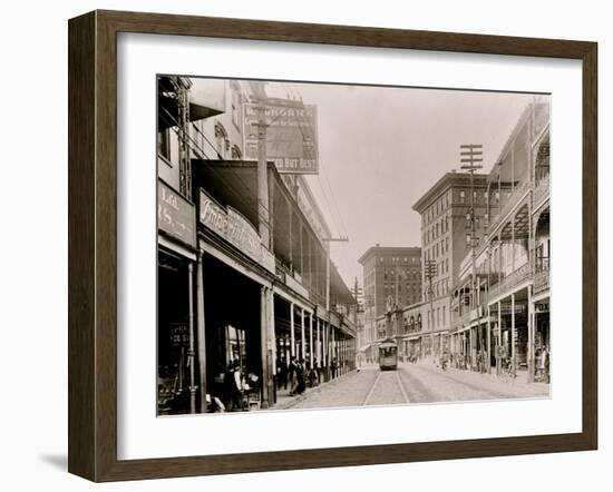 St. Charles St. I.E. Saint Charles Avenue, New Orleans, Louisiana-null-Framed Photo