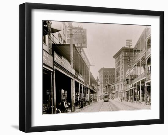 St. Charles St. I.E. Saint Charles Avenue, New Orleans, Louisiana-null-Framed Photo