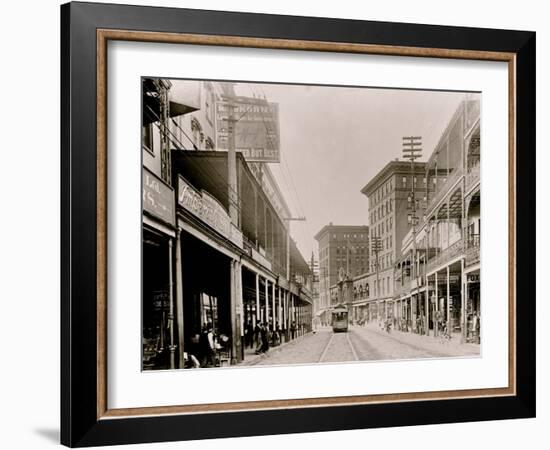 St. Charles St. I.E. Saint Charles Avenue, New Orleans, Louisiana-null-Framed Photo