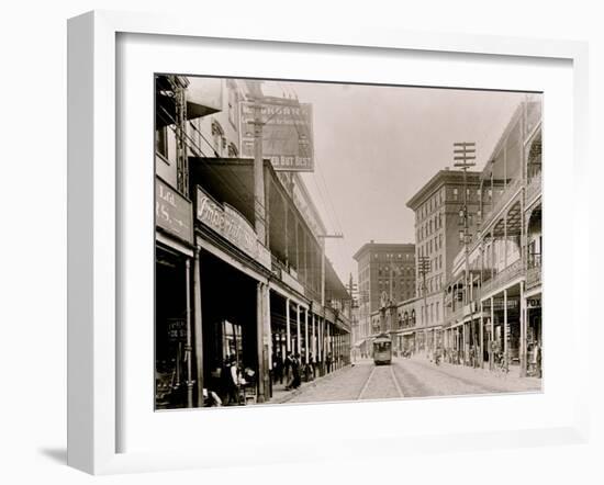 St. Charles St. I.E. Saint Charles Avenue, New Orleans, Louisiana-null-Framed Photo