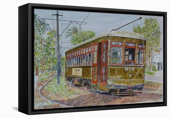 St. Charles Streetcar, 2008-Anthony Butera-Framed Premier Image Canvas