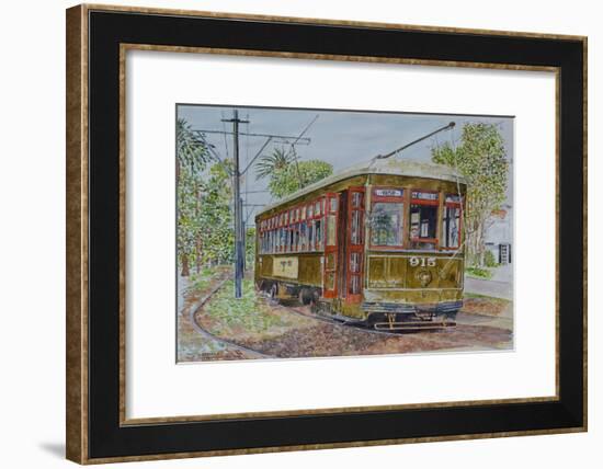 St. Charles Streetcar, 2008-Anthony Butera-Framed Giclee Print