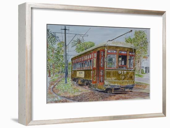 St. Charles Streetcar, 2008-Anthony Butera-Framed Giclee Print