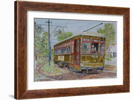 St. Charles Streetcar, 2008-Anthony Butera-Framed Giclee Print