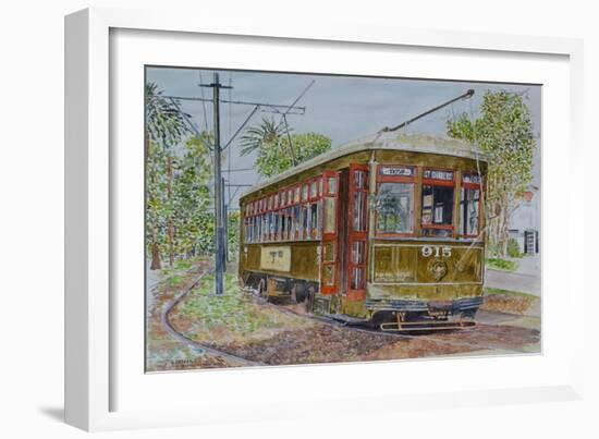 St. Charles Streetcar, 2008-Anthony Butera-Framed Giclee Print