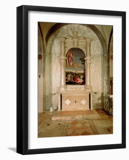 St. Christina Altarpiece-Vincenzo Di Biagio Catena-Framed Giclee Print