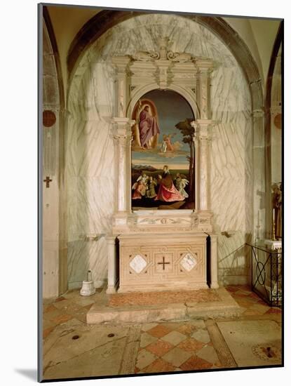 St. Christina Altarpiece-Vincenzo Di Biagio Catena-Mounted Giclee Print