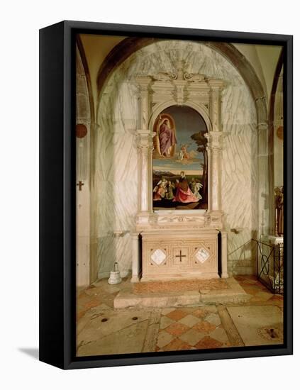 St. Christina Altarpiece-Vincenzo Di Biagio Catena-Framed Premier Image Canvas