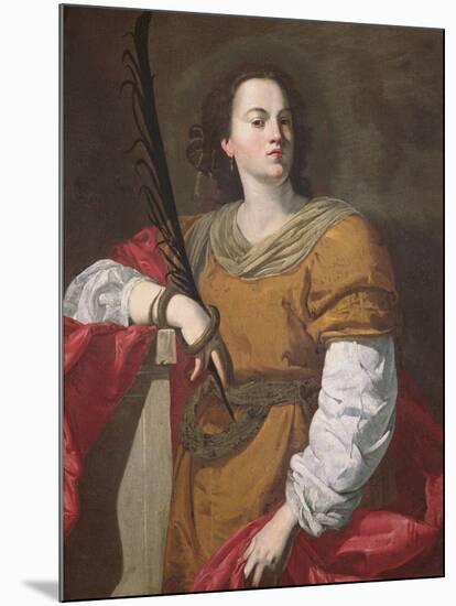 St. Christina the Astonishing, 1637-Francesco Guarino-Mounted Giclee Print