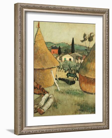 St Christina-Ardengo Soffici-Framed Giclee Print