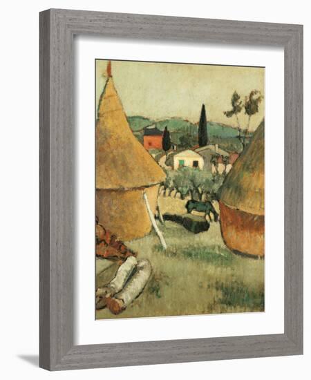 St Christina-Ardengo Soffici-Framed Giclee Print