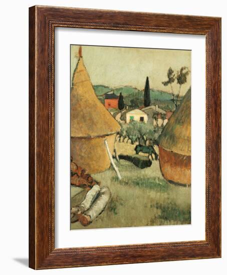 St Christina-Ardengo Soffici-Framed Giclee Print