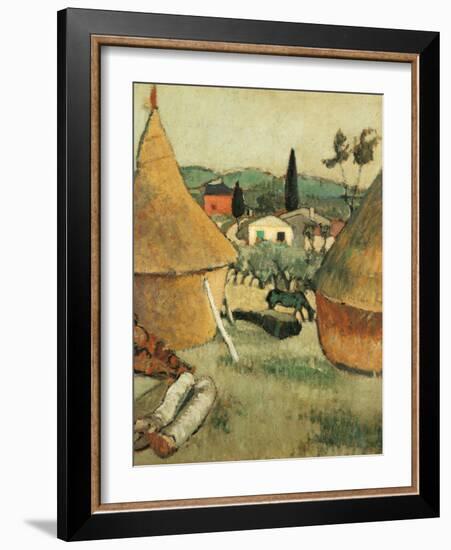 St Christina-Ardengo Soffici-Framed Giclee Print