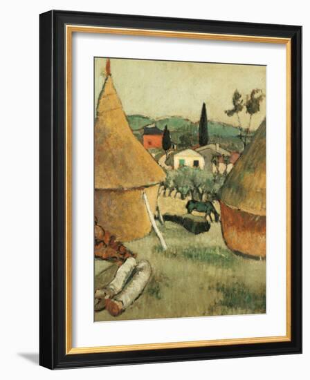 St Christina-Ardengo Soffici-Framed Giclee Print