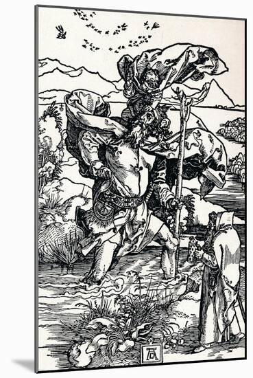 St Christopher, 1500-Albrecht Dürer-Mounted Giclee Print