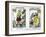 St Christopher and a Guardian Angel, 19th Century-null-Framed Giclee Print