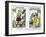 St Christopher and a Guardian Angel, 19th Century-null-Framed Giclee Print