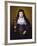 St Claire Holding a Monstrance with the Eucharist-Frans Luyckx Or Leux-Framed Giclee Print