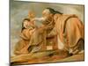St. Clare of Assisi, Displaying the Pyx, 1620 (Oil on Panel)-Peter Paul Rubens-Mounted Giclee Print