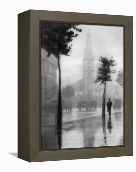 St Clement Danes Church, Strand, London, 1924-1926-GF Prior-Framed Premier Image Canvas