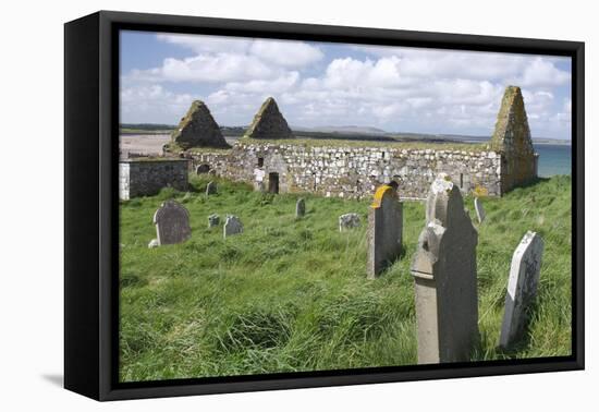 St Columbas Church, Near Stornoway, Isle of Lewis, Outer Hebrides, Scotland, 2009-Peter Thompson-Framed Premier Image Canvas