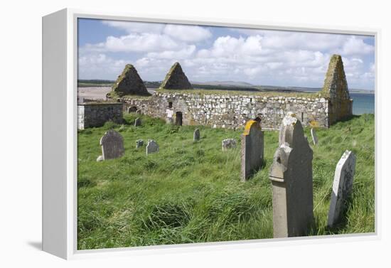 St Columbas Church, Near Stornoway, Isle of Lewis, Outer Hebrides, Scotland, 2009-Peter Thompson-Framed Premier Image Canvas