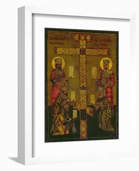 St. Constantine and St. Helena-null-Framed Giclee Print