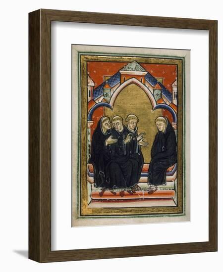 St. Cuthbert Elected Bishop-null-Framed Giclee Print