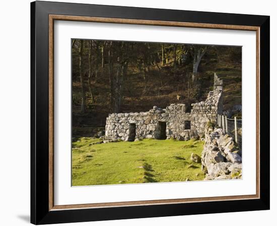 St. Cybi's Holy Well, Lleyn Peninsula, in Care of Cadw, Llangybi, Gwynedd, North Wales, UK-Pearl Bucknall-Framed Photographic Print