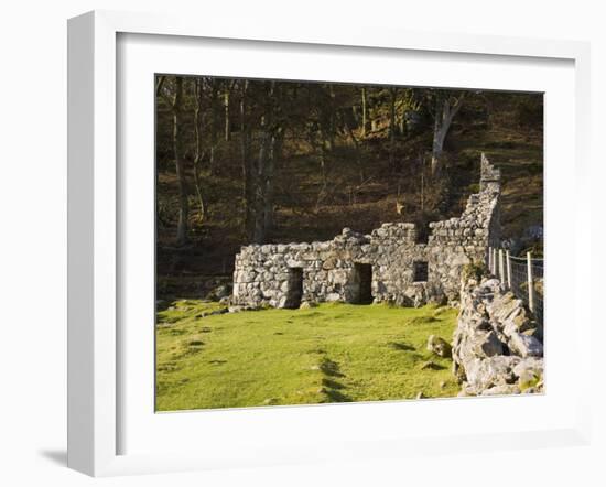 St. Cybi's Holy Well, Lleyn Peninsula, in Care of Cadw, Llangybi, Gwynedd, North Wales, UK-Pearl Bucknall-Framed Photographic Print