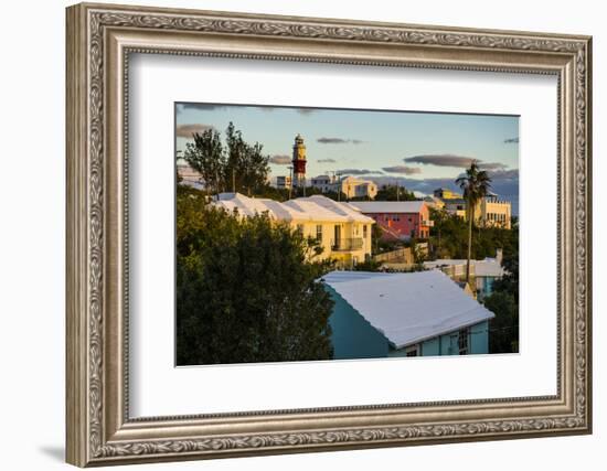 St. David's Lighthouse, St. Davids Island, Bermuda, North America-Michael Runkel-Framed Photographic Print