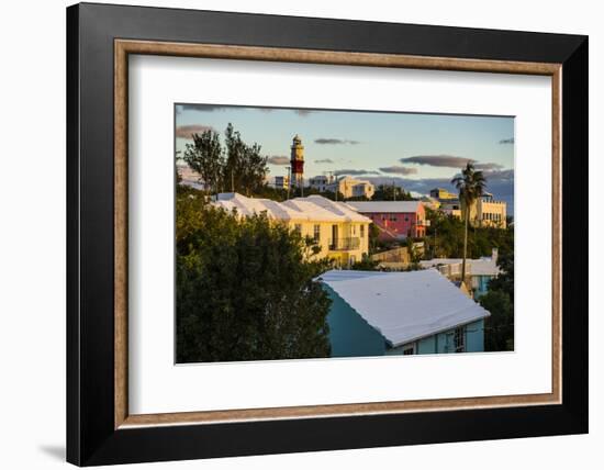 St. David's Lighthouse, St. Davids Island, Bermuda, North America-Michael Runkel-Framed Photographic Print