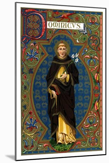 St Dominic, 1886-null-Mounted Giclee Print