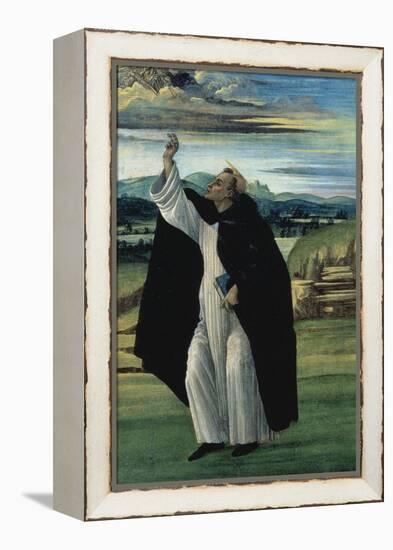 St, Dominic, Between 1498 and 1505-Sandro Botticelli-Framed Premier Image Canvas