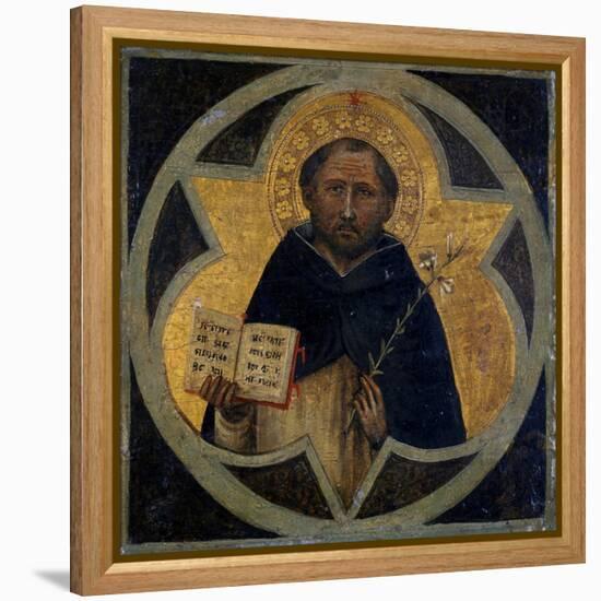 St. Dominic, C.1400-Taddeo di Bartolo-Framed Premier Image Canvas