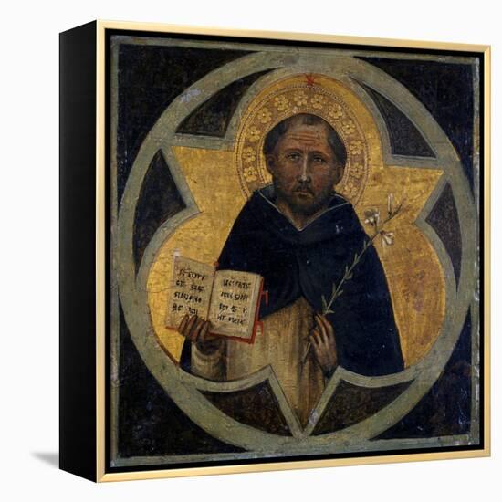 St. Dominic, C.1400-Taddeo di Bartolo-Framed Premier Image Canvas